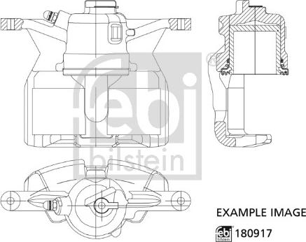 Febi Bilstein 180917 - Тормозной суппорт onlydrive.pro