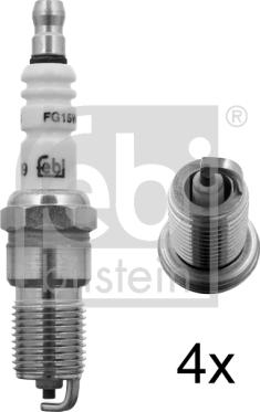 Febi Bilstein 13440 - Uždegimo žvakė onlydrive.pro