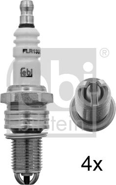 Febi Bilstein 13508 - Spark Plug onlydrive.pro