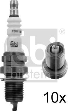 Febi Bilstein 13609 - Spark Plug onlydrive.pro