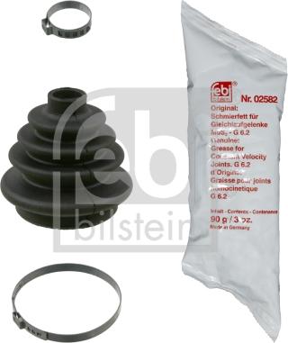 Febi Bilstein 12804 - Gofruotoji membrana, kardaninis velenas onlydrive.pro