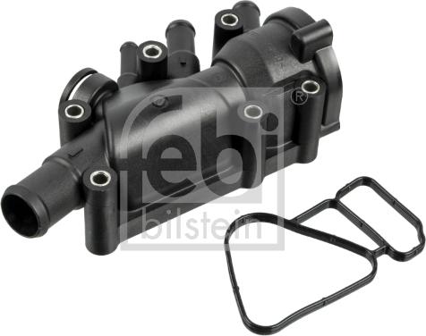 Febi Bilstein 174458 - Coolant thermostat / housing onlydrive.pro