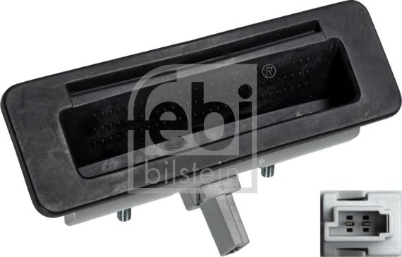 Febi Bilstein 174201 - Switch, rear hatch release onlydrive.pro