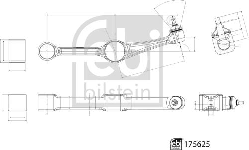 Febi Bilstein 175625 - Track Control Arm onlydrive.pro