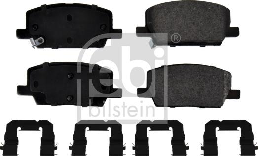 Febi Bilstein 176970 - Brake Pad Set, disc brake onlydrive.pro