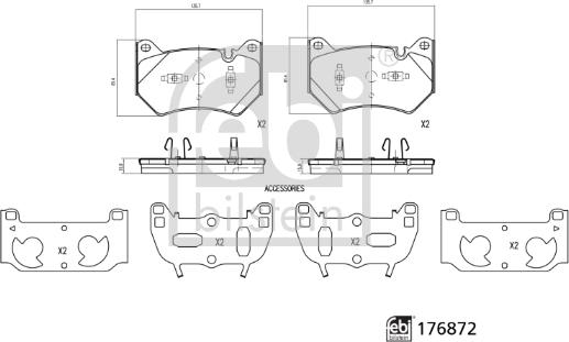 Febi Bilstein 176872 - Jarrupala, levyjarru onlydrive.pro