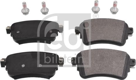 Febi Bilstein 170383 - Brake Pad Set, disc brake onlydrive.pro