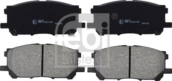 Febi Bilstein 170294 - Brake Pad Set, disc brake onlydrive.pro