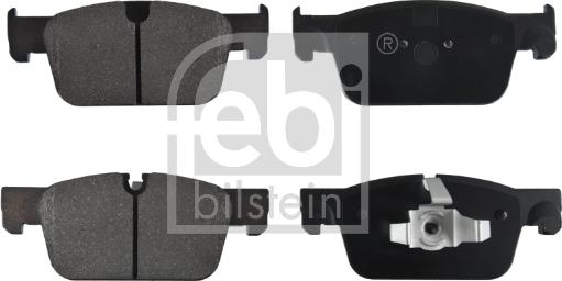 Febi Bilstein 171407 - Brake Pad Set, disc brake onlydrive.pro