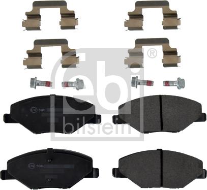 Febi Bilstein 171000 - Brake Pad Set, disc brake onlydrive.pro