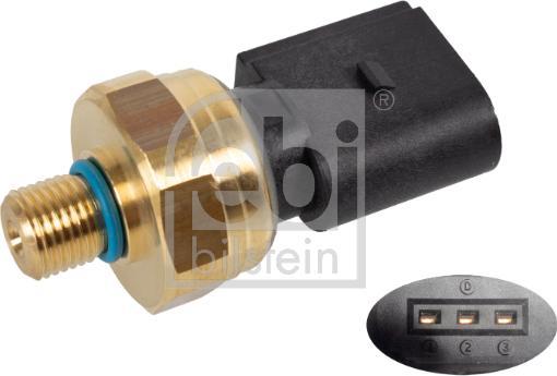 Febi Bilstein 171264 - Jutiklis, degalų slėgis onlydrive.pro