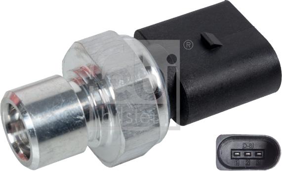 Febi Bilstein 171263 - Пневматический выключатель, кондиционер onlydrive.pro