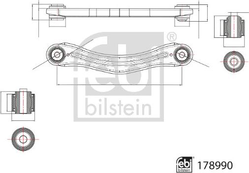 Febi Bilstein 178990 - Track Control Arm onlydrive.pro