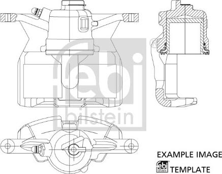 Febi Bilstein 178061 - Stabdžių apkaba onlydrive.pro