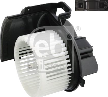 Febi Bilstein 173873 - Interior Blower onlydrive.pro