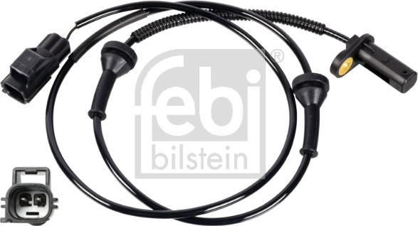 Febi Bilstein 172424 - Датчик ABS, частота вращения колеса onlydrive.pro