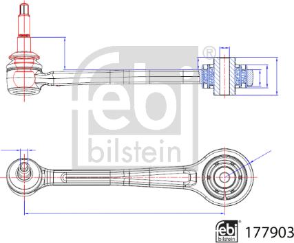 Febi Bilstein 177903 - Õõtshoob, käändmik onlydrive.pro