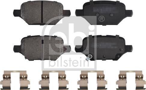 Febi Bilstein 177073 - Brake Pad Set, disc brake onlydrive.pro