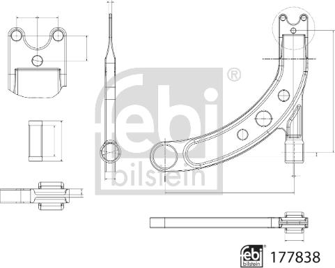 Febi Bilstein 177838 - Track Control Arm onlydrive.pro