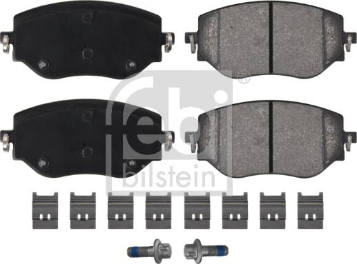 Febi Bilstein 177333 - Brake Pad Set, disc brake onlydrive.pro