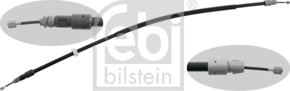 Febi Bilstein 34908 - Cable, parking brake onlydrive.pro