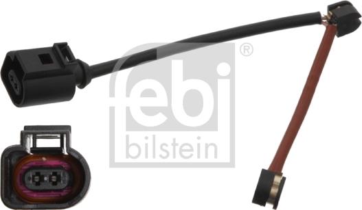 Febi Bilstein 34496 - Įspėjimo kontaktas, stabdžių trinkelių susidėvėjimas onlydrive.pro