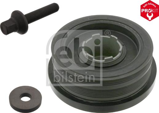 Febi Bilstein 34166 - Belt Pulley, crankshaft onlydrive.pro