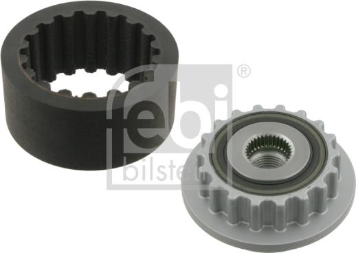 Febi Bilstein 30816 - Pulley, alternator, freewheel clutch onlydrive.pro