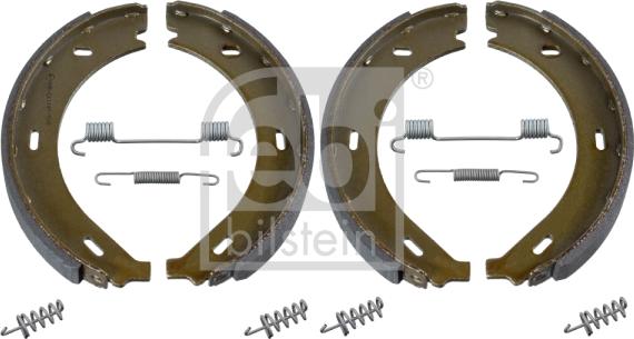 Febi Bilstein 31150 - Brake Shoe Set, parking brake onlydrive.pro