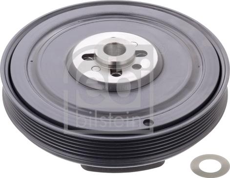 Febi Bilstein 31858 - Belt Pulley, crankshaft onlydrive.pro