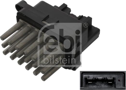 Febi Bilstein 38645 - Rezistors, Salona ventilators onlydrive.pro