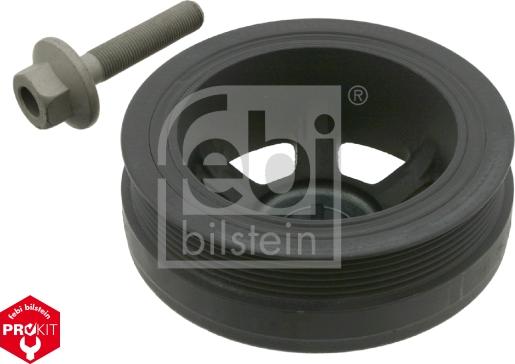 Febi Bilstein 33656 - Belt Pulley, crankshaft onlydrive.pro