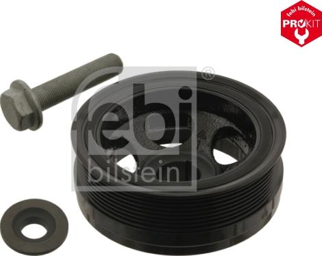 Febi Bilstein 33653 - Belt Pulley, crankshaft onlydrive.pro