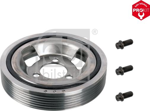 Febi Bilstein 33617 - Belt Pulley, crankshaft onlydrive.pro