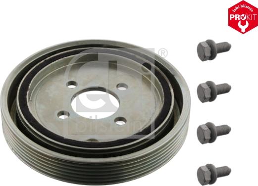 Febi Bilstein 33807 - Belt Pulley, crankshaft onlydrive.pro