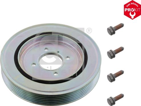 Febi Bilstein 33788 - Belt Pulley, crankshaft onlydrive.pro