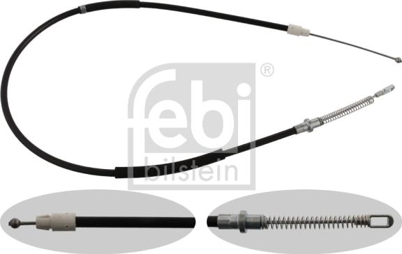 Febi Bilstein 37273 - Cable, parking brake onlydrive.pro