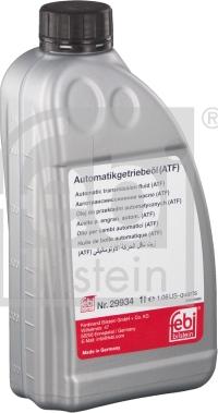 Febi Bilstein 29934 - Automaattivaihteistoöljy onlydrive.pro