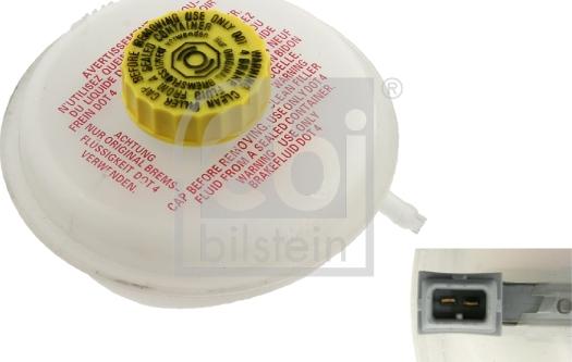 Febi Bilstein 26658 - Expansion Tank, brake fluid onlydrive.pro