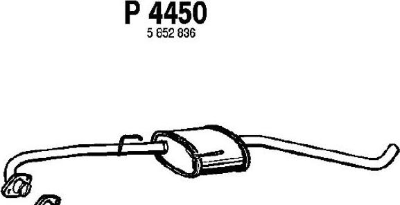 Fenno P4450 - Middle Silencer onlydrive.pro