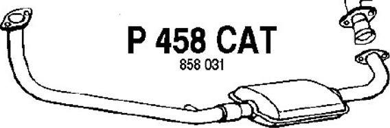 Fenno P458CAT - Catalytic Converter onlydrive.pro