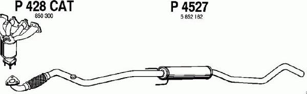 Fenno P4527 - Middle Silencer onlydrive.pro