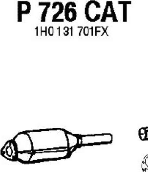 Fenno P726CAT - Catalytic Converter onlydrive.pro