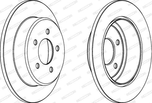 Ferodo DDF1492 - Brake Disc onlydrive.pro