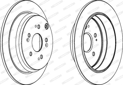 Ferodo DDF1608 - Piduriketas onlydrive.pro