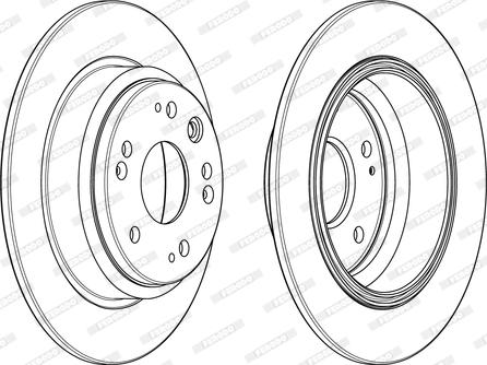 Febi Bilstein 31303 - Brake Disc onlydrive.pro