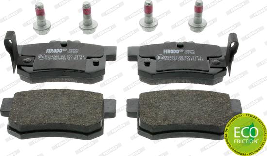 Ferodo FDB956 - Brake Pad Set, disc brake onlydrive.pro