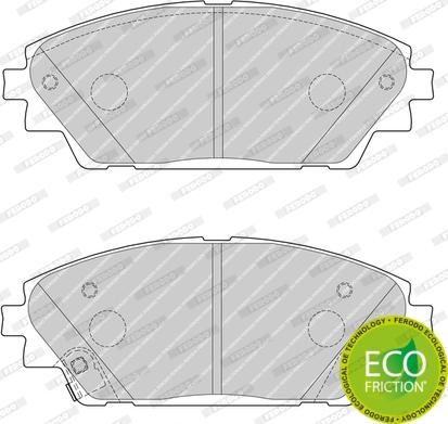 Ferodo FDB4446 - Brake Pad Set, disc brake onlydrive.pro