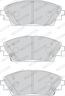 Ferodo FDB4446 - Brake Pad Set, disc brake onlydrive.pro