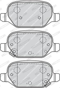 Ferodo FDB4464 - Piduriklotsi komplekt,ketaspidur onlydrive.pro